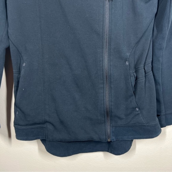 Nike Women’s Tech Fleece Cape Hooded Zip Up Black Jacket Sweatshirt Size Medium - Picture 8 of 16